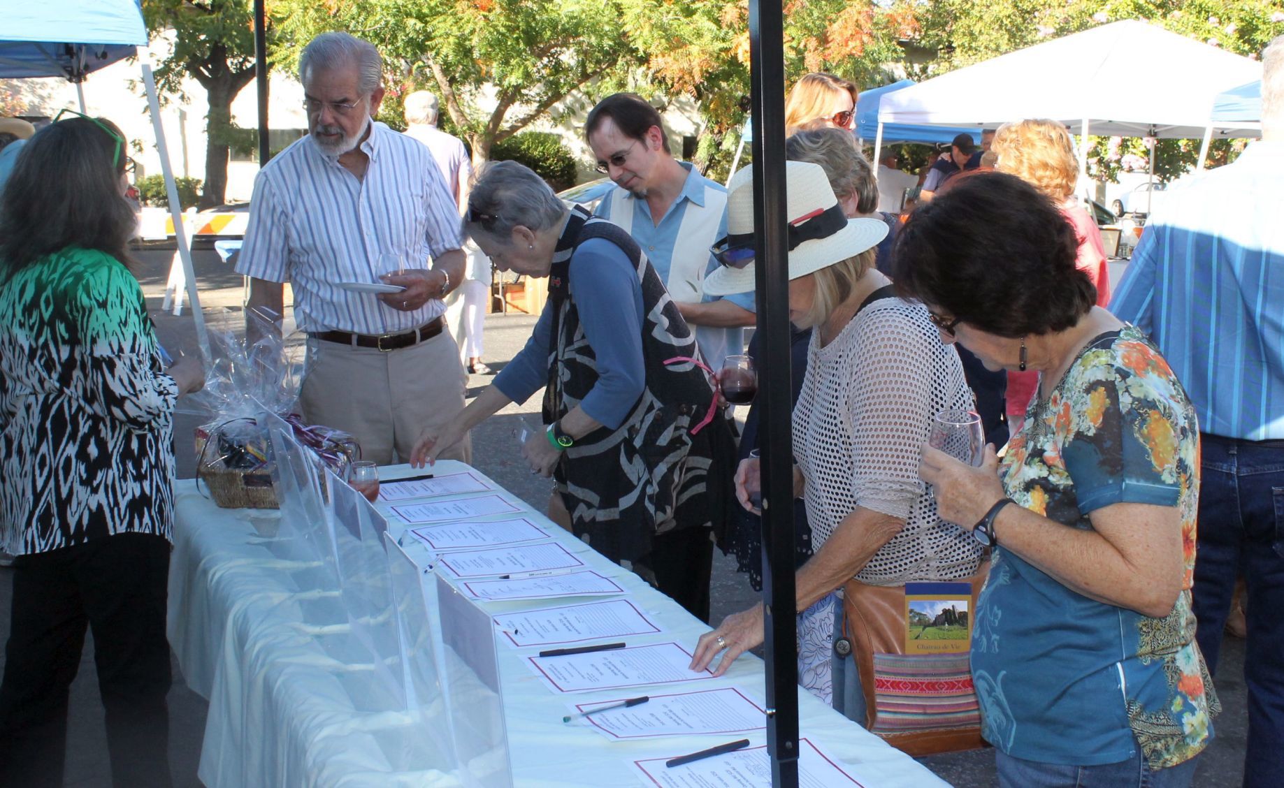 Silent Auction at Sharpsteen "Instant Wine Cellar Raffle"